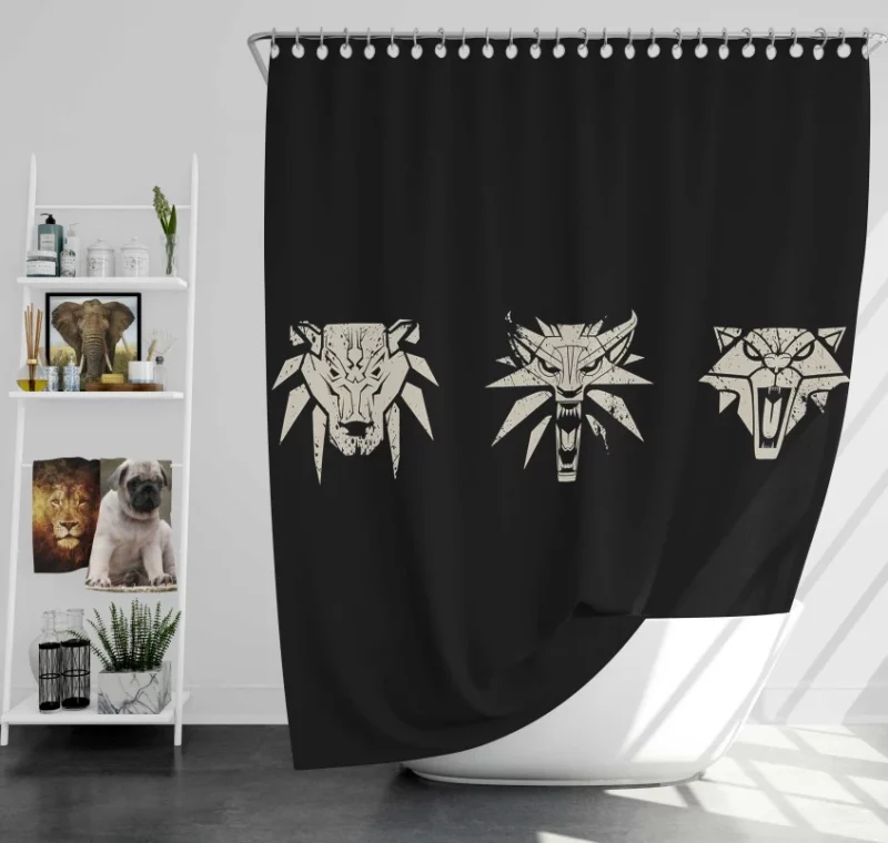 Kaer Morhen The Witcher 3 Wild Hunt Quality Bath Shower Curtain