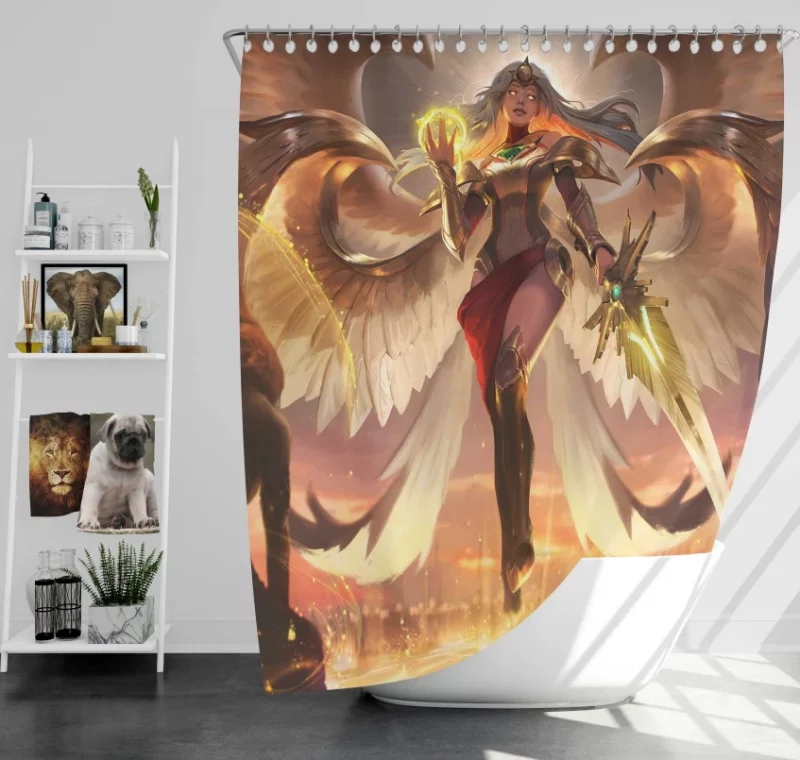 K/da Ahri Prestige League Of Legends Bath Shower Curtain