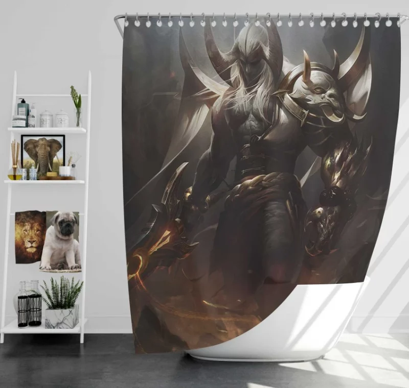 K/da Akali Prestige Edition League Of Legends Bath Shower Curtain