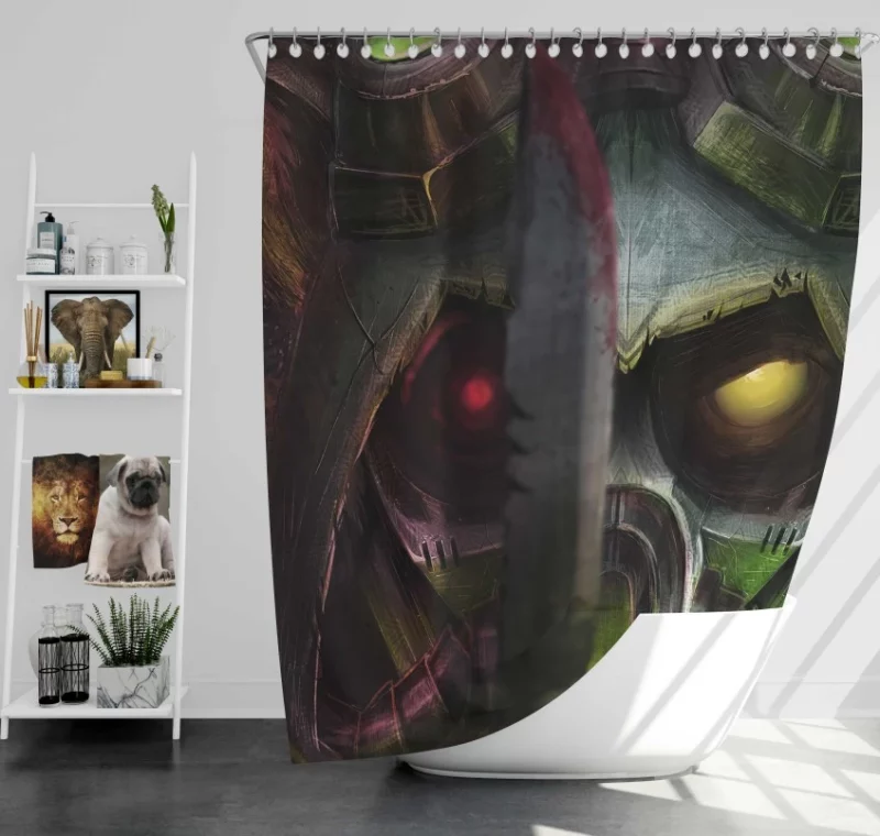 League Of Legends Diana Bath Shower Curtain