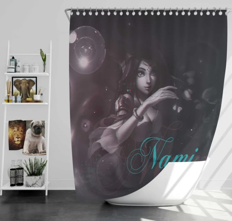 League Of Legends Irelia High Quality Bath Shower Curtain