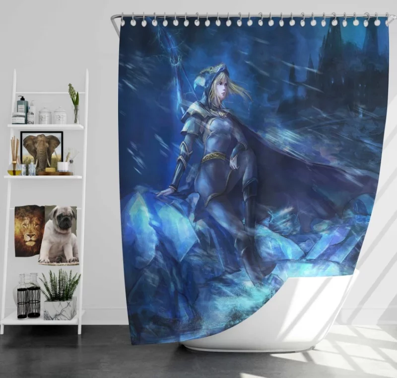 League Of Legends Kassadin Bath Shower Curtain