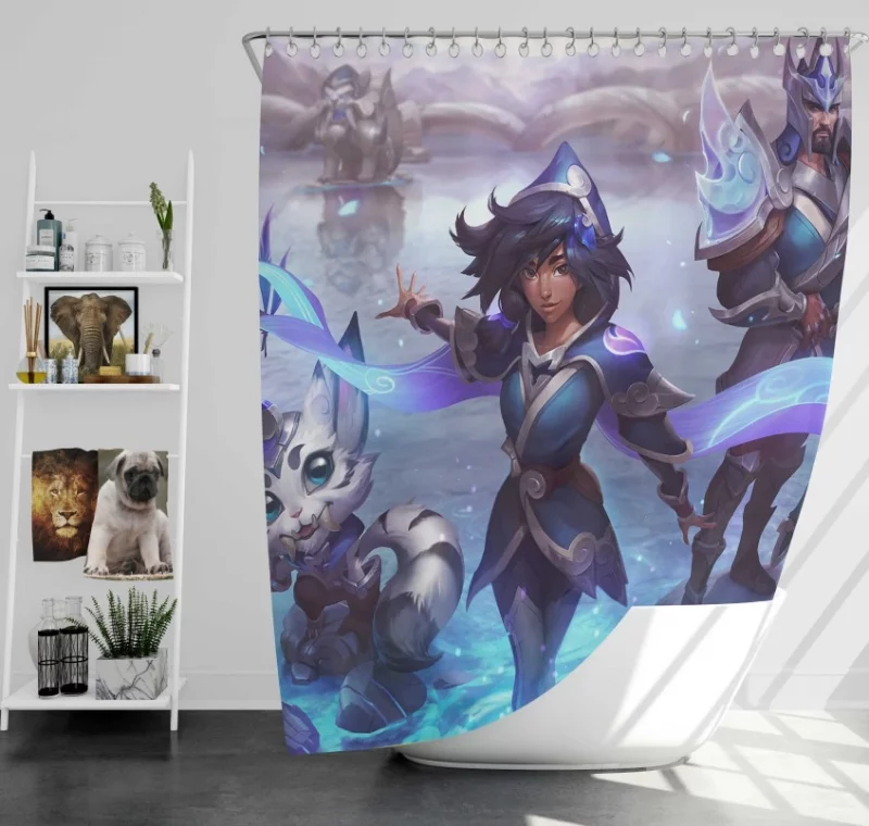 League Of Legends Katarina Bath Shower Curtain