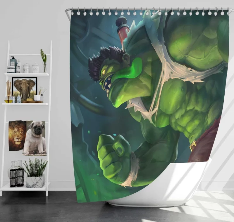 League Of Legends Lulu Bath Shower Curtain