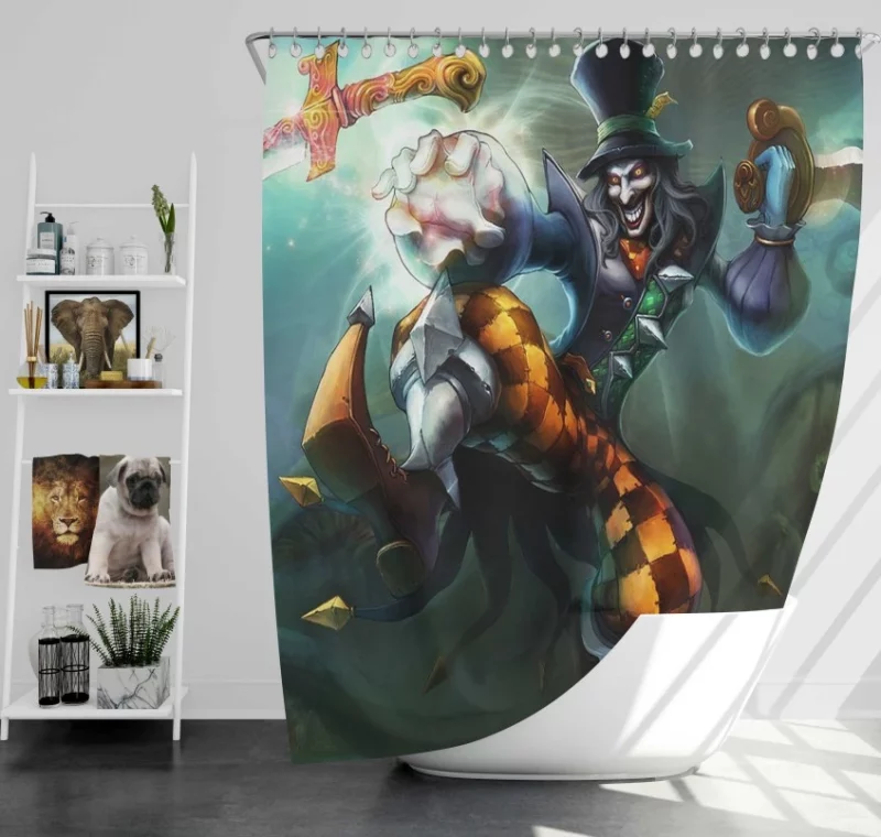 League Of Legends Malzahar Bath Shower Curtain