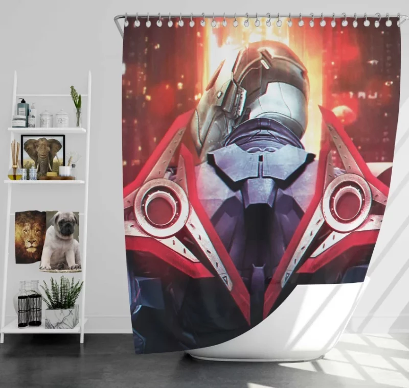 League Of Legends Miss Fortune Bath Shower Curtain