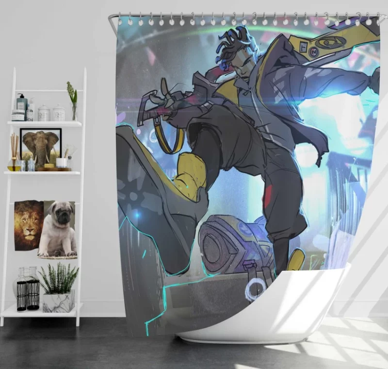 League Of Legends Sett Bath Shower Curtain