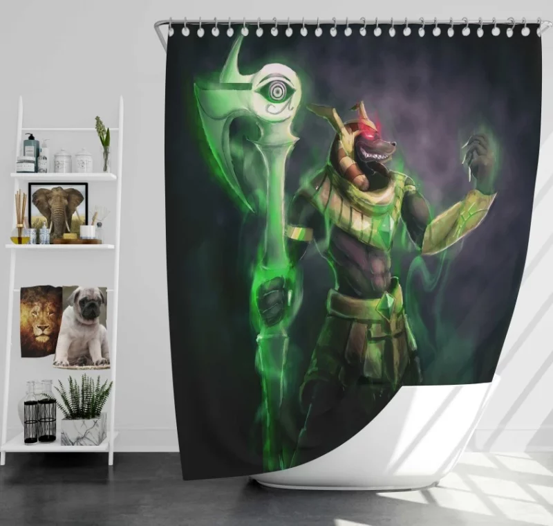 Lee Sin League Of Legends Bath Shower Curtain