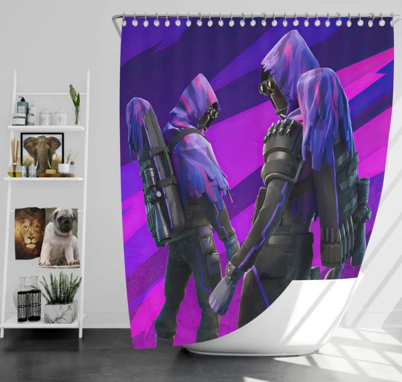 Longshot Fortnite Bath Shower Curtain