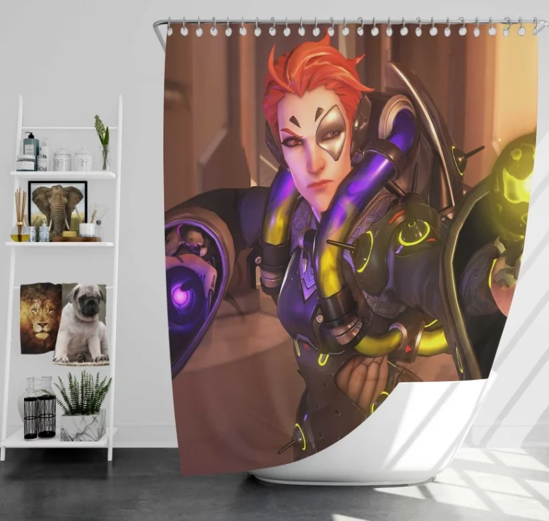 Moira Overwatch Bath Shower Curtain