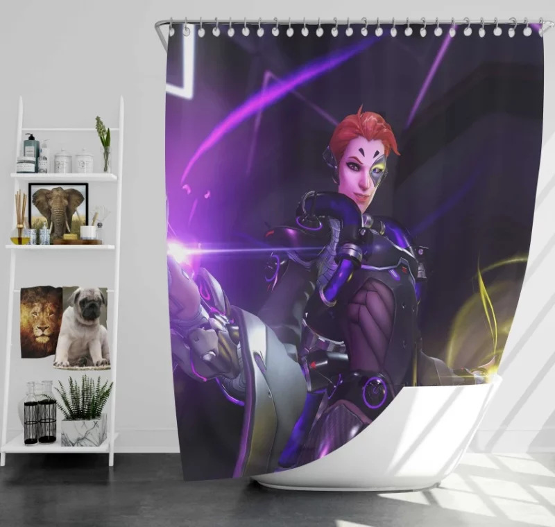 Moira Overwatch Quality Bath Shower Curtain