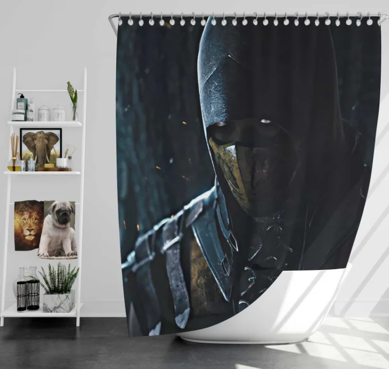 Mortal Kombat 11 Geras Bath Shower Curtain