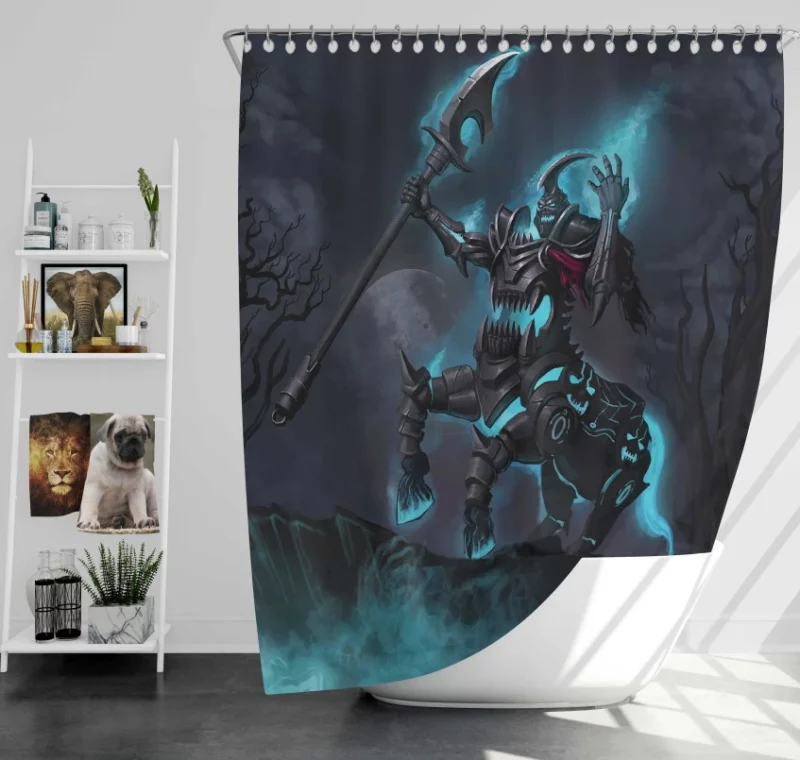 Nasus League Of Legends Bath Shower Curtain