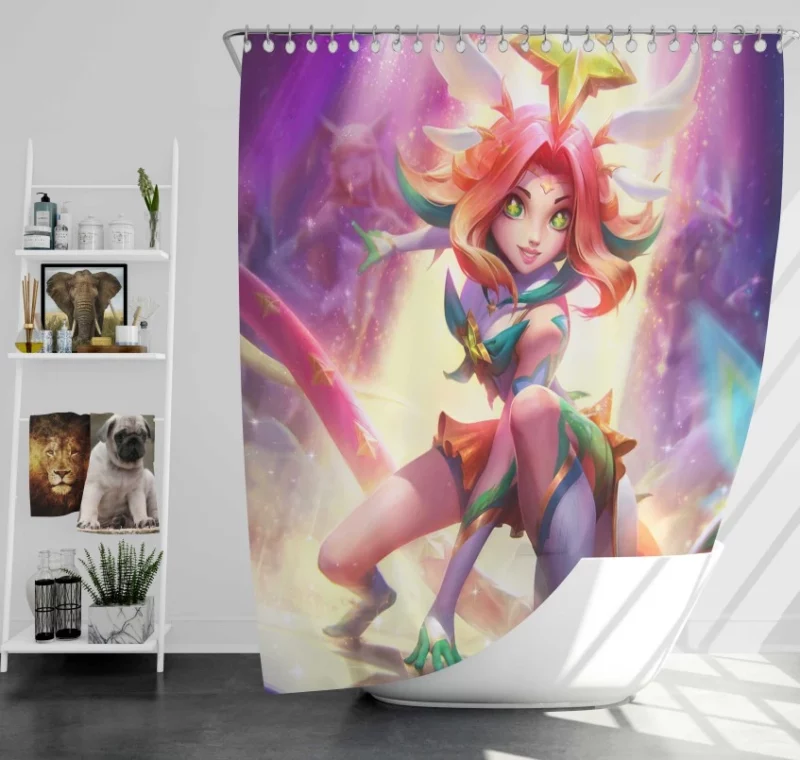 Neeko Star Guardian Prestige Edition League Of Legends Bath Shower Curtain