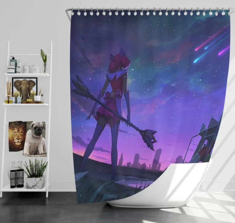 Omega Squad Teemo League Of Legends Bath Shower Curtain