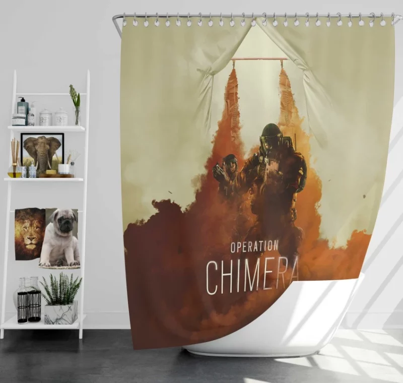 Operation Chimera Tom Clancys Rainbow Six Siege Bath Shower Curtain