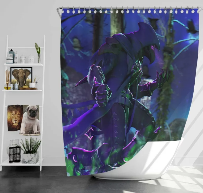 Overwatch Reaper Outstanding Quality Bath Shower Curtain