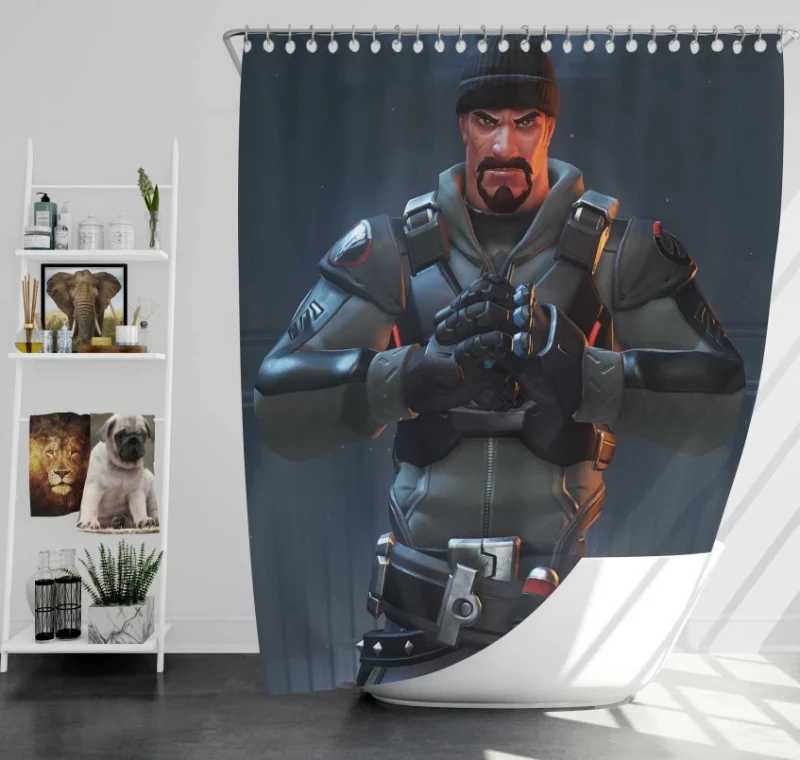 Overwatch | Reaper Quality Bath Shower Curtain