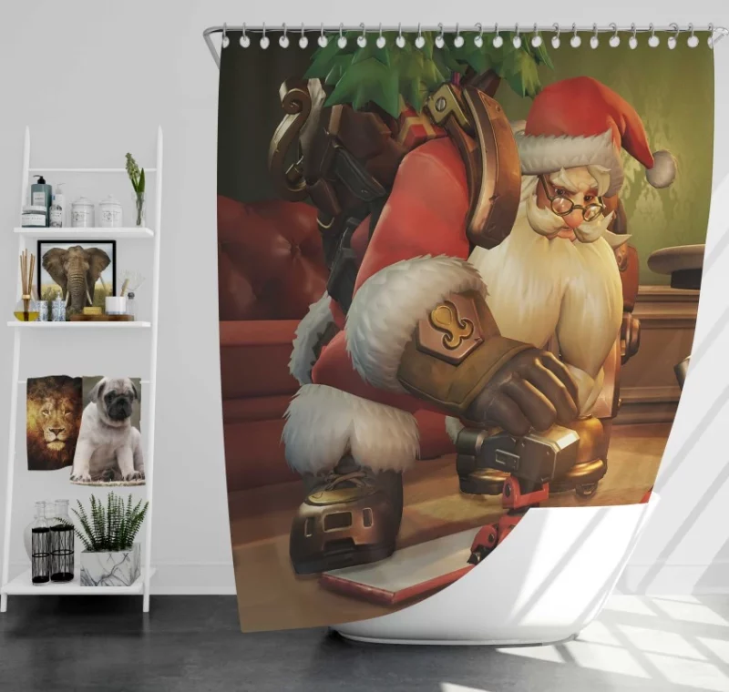 Overwatch Torbjã¶rn Amazing Bath Shower Curtain