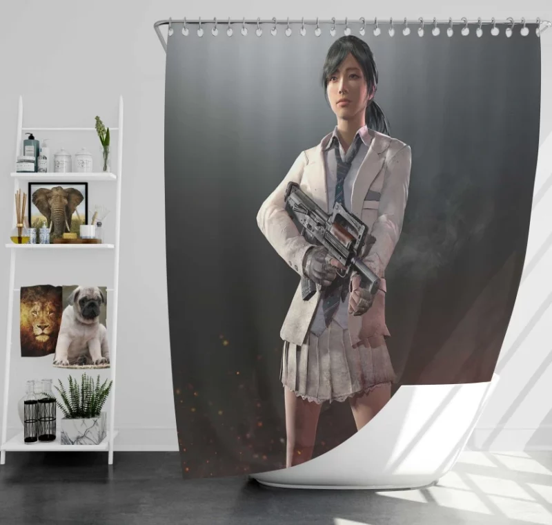 Playerunknowns Battlegrounds Incredible PUBG Bath Shower Curtain