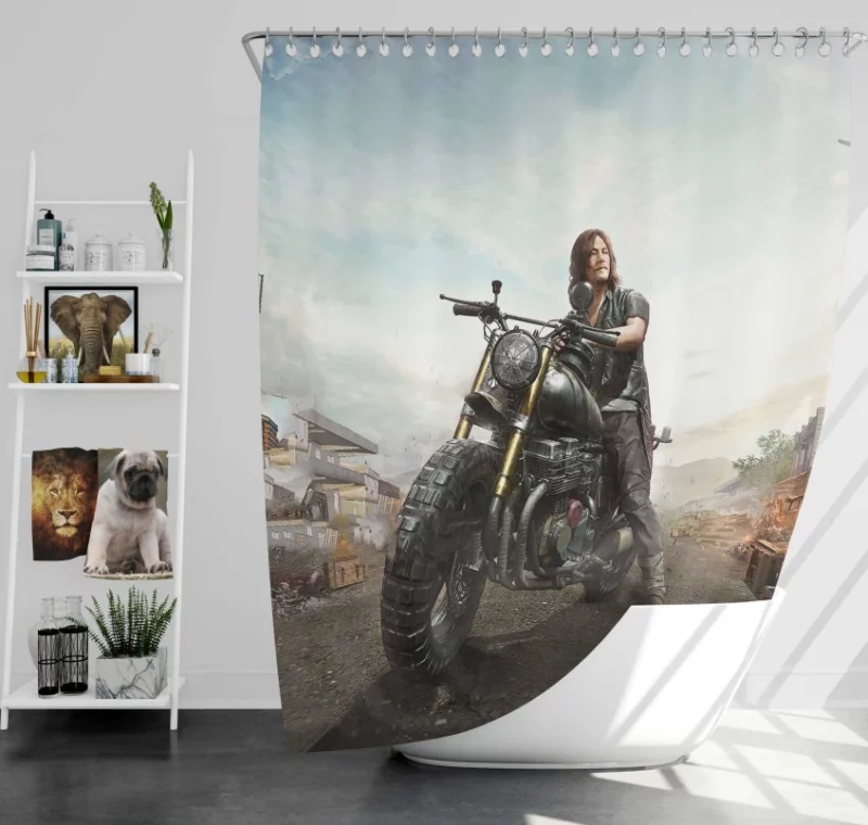 Playerunknowns Battlegrounds Video Game Bath Shower Curtain