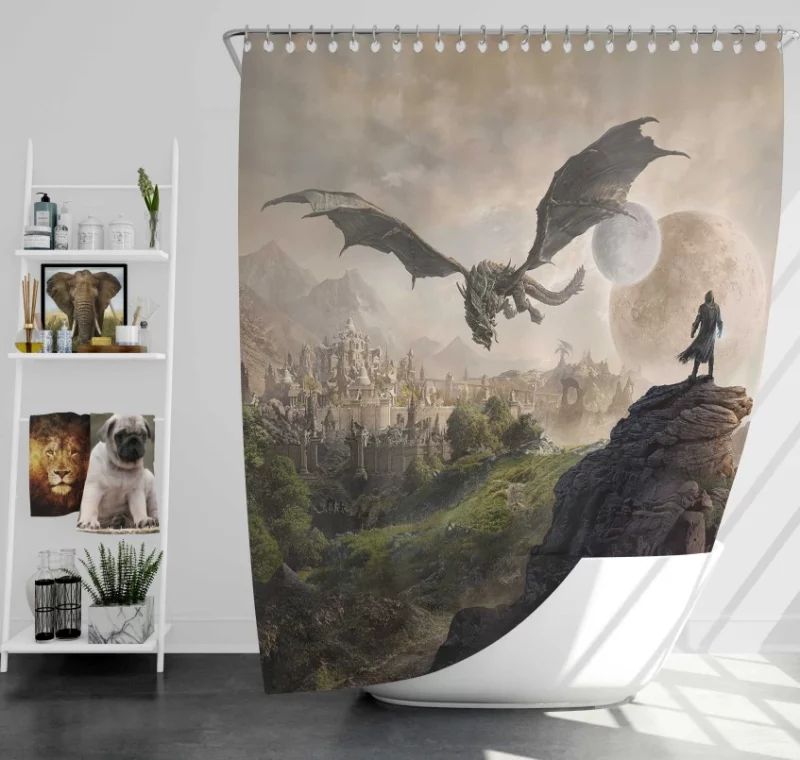 Playerunknowns Battlegrounds Woman Warrior Bath Shower Curtain