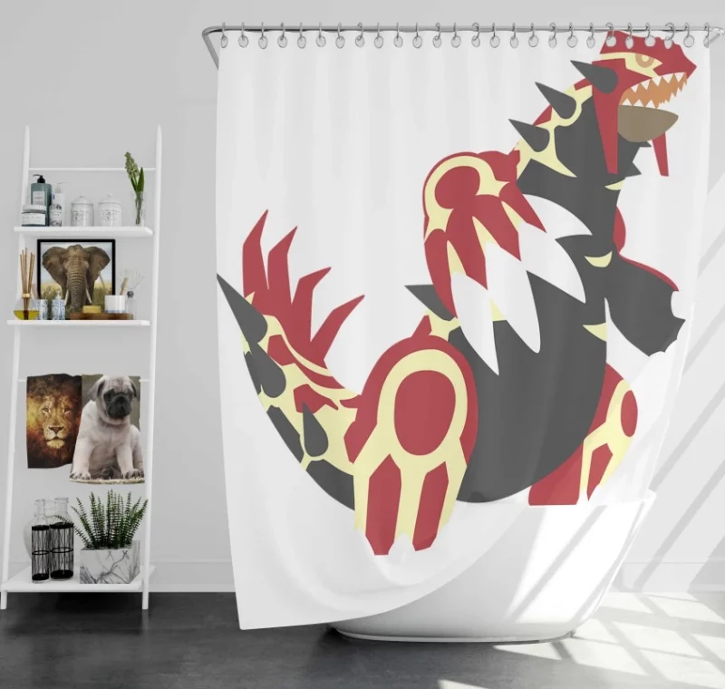 Pokémon Blastoise Bath Shower Curtain