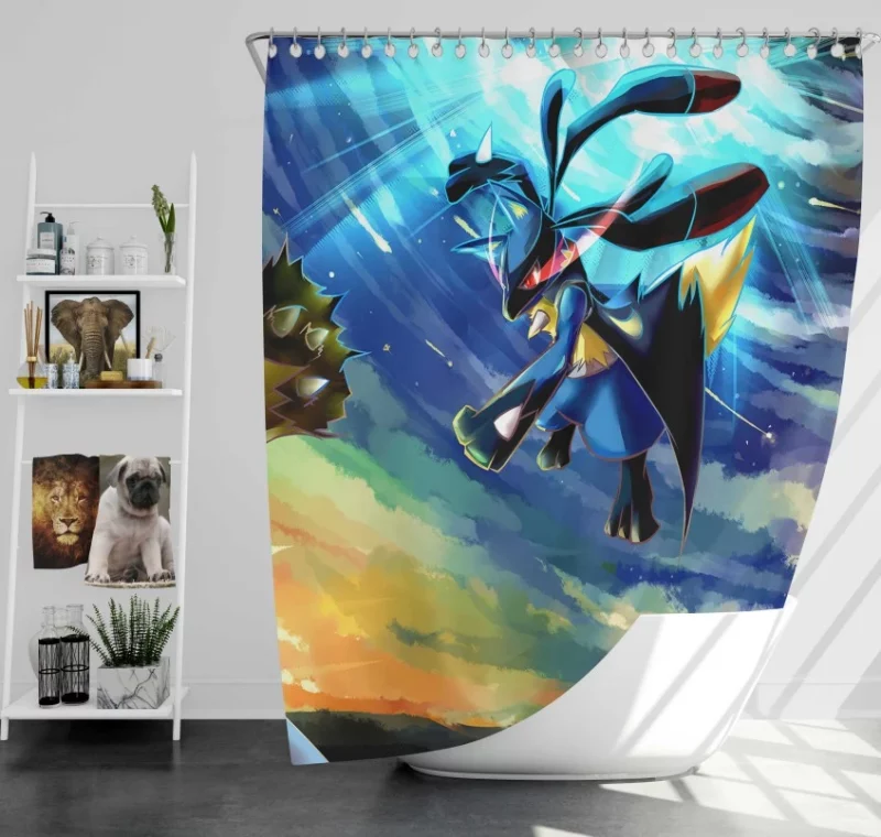 Pokémon Bulbasaur Venusaur Ivysaur Grass Ninjask Bath Shower Curtain