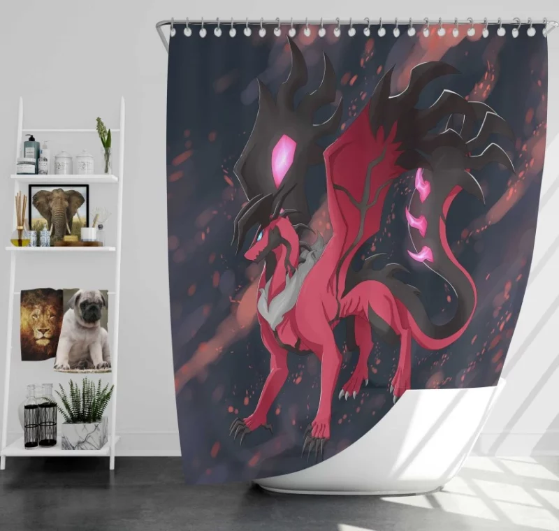 Pokémon Detective Pikachu Bath Shower Curtain