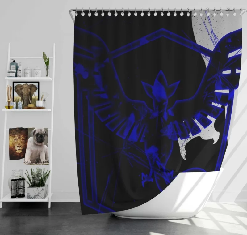 Pokémon Go Awesome Bath Shower Curtain