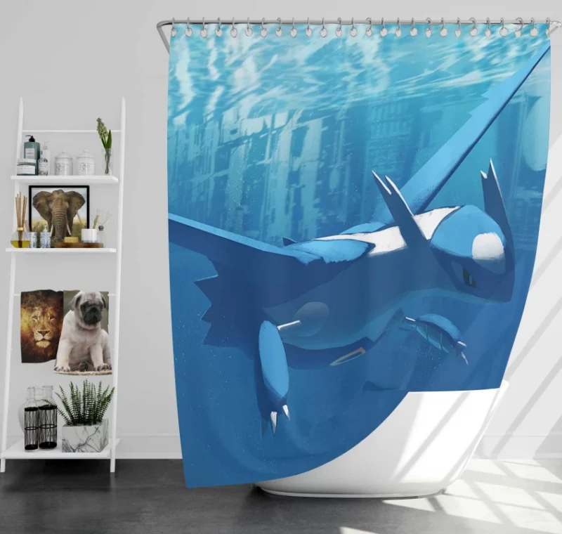 Pokémon Greninja Bath Shower Curtain