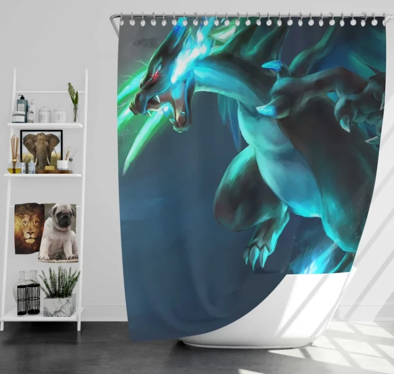 Pokemon Kakuna Pokémon Bath Shower Curtain