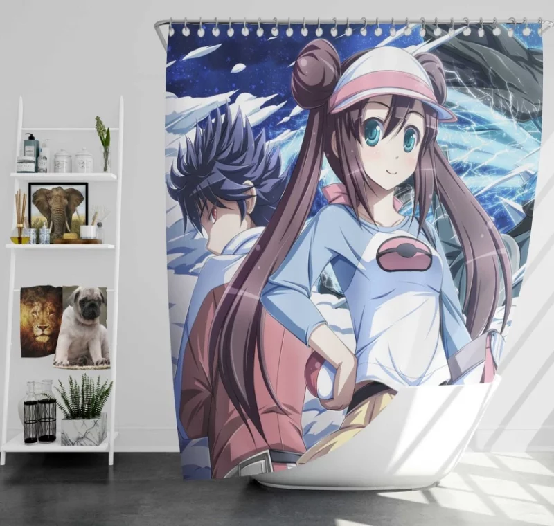 Pokemon Mounts Pokémon Lugia Raikou Gyarados Bath Shower Curtain