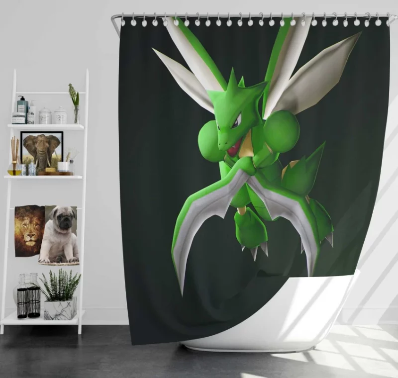 Pokémon Sun And Moon Pikipek Yungoos Exeggutor Alolan Exeggutor Sharpedo Drampa Mudsdale Bewear Wimpod Vikavolt Bath Shower Curtain