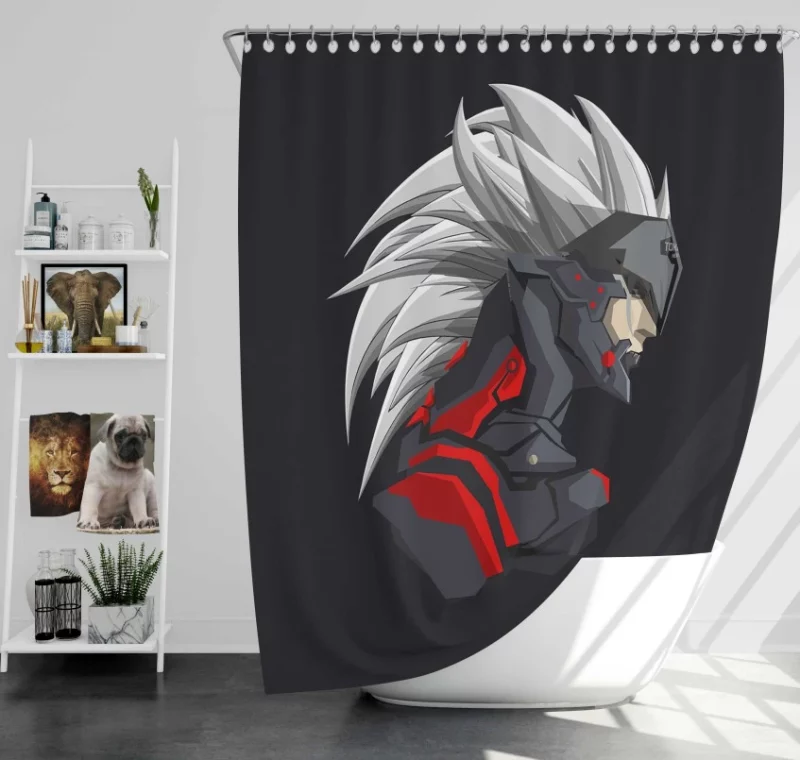 Raid Overwatch Bath Shower Curtain