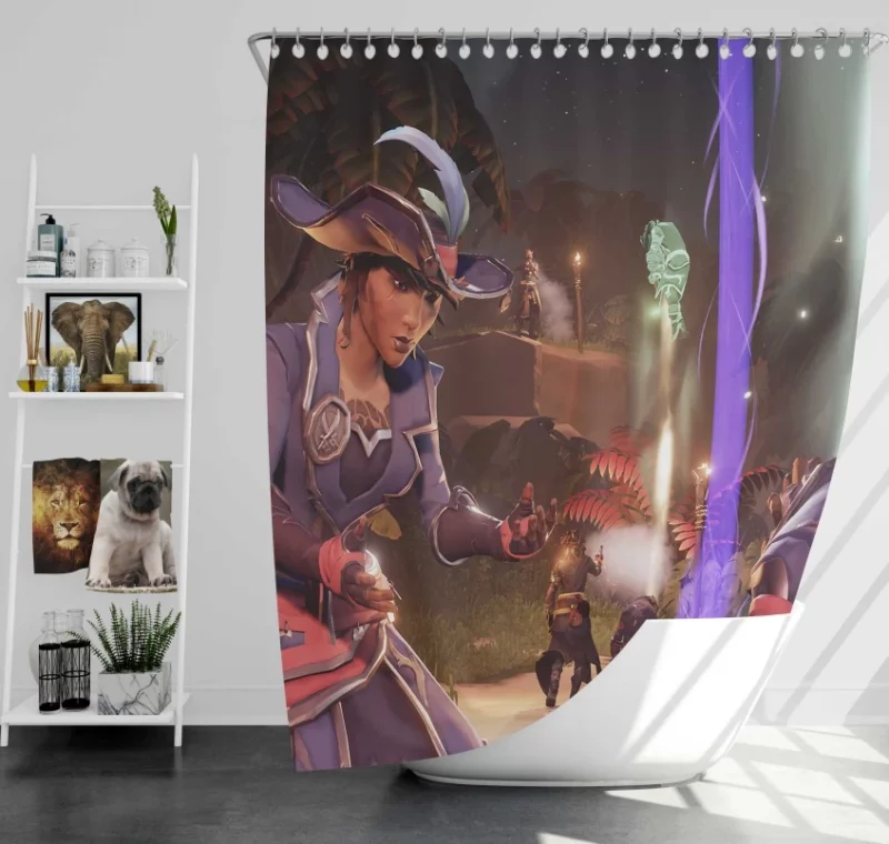 Sea Of Thieves High Quality Bath Shower Curtain