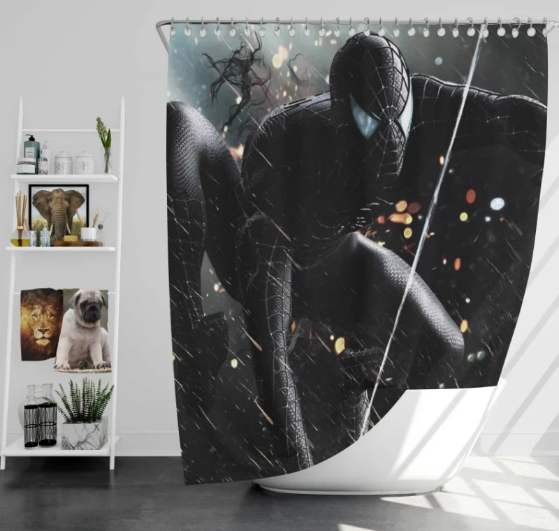 Spider man 3 Themed Bath Shower Curtain