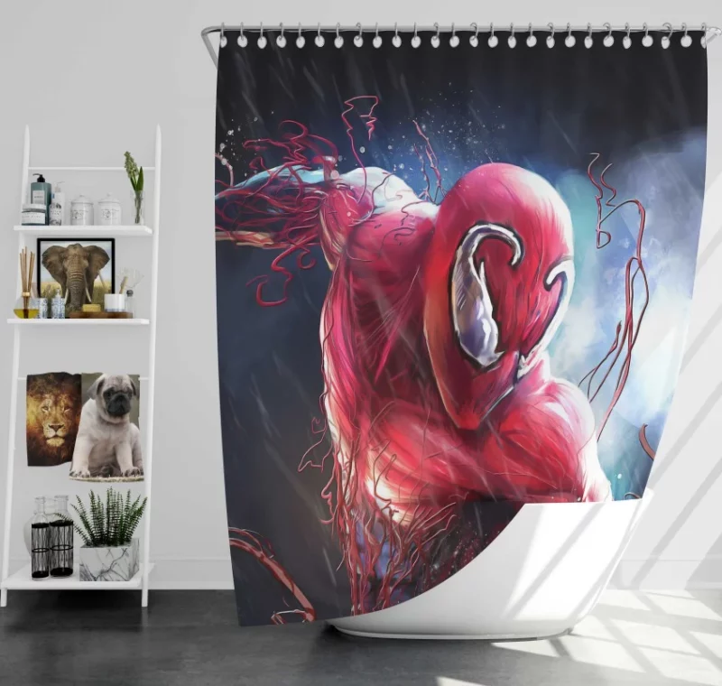 Spider man Awesome Video Game Bath Shower Curtain