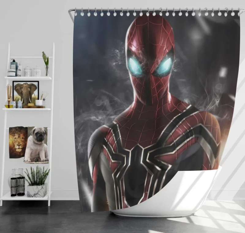 Spider man Excellent Video Game Bath Shower Curtain