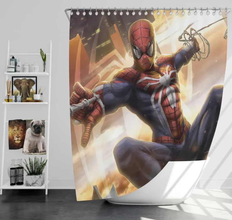 Spider man Fabulous Bath Shower Curtain