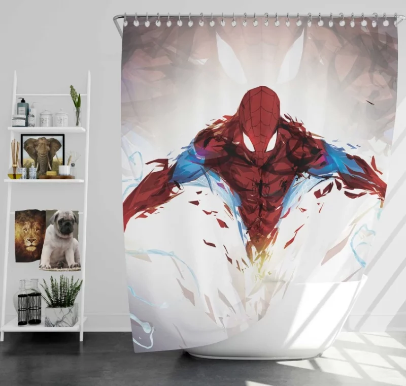 Spider man Gorgeous Bath Shower Curtain