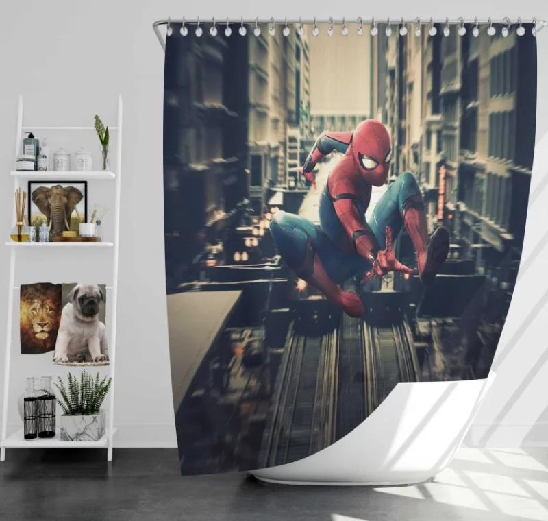 Spider man Incredible Bath Shower Curtain