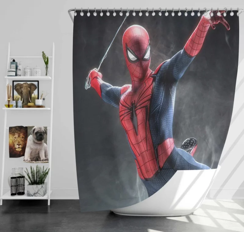 Spider man Super Bath Shower Curtain