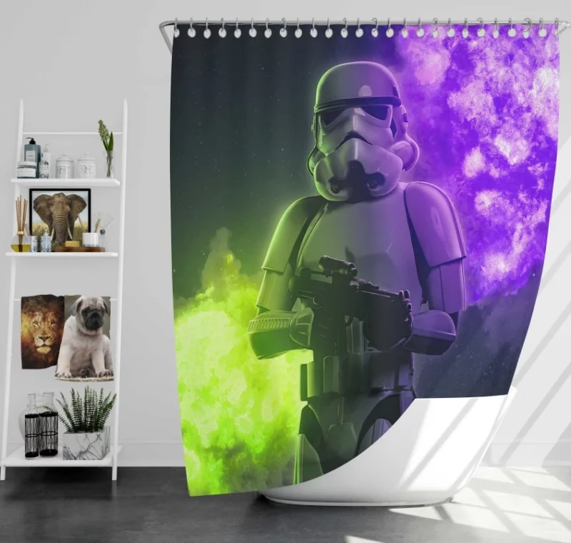 Star Wars Squadrons Bath Shower Curtain