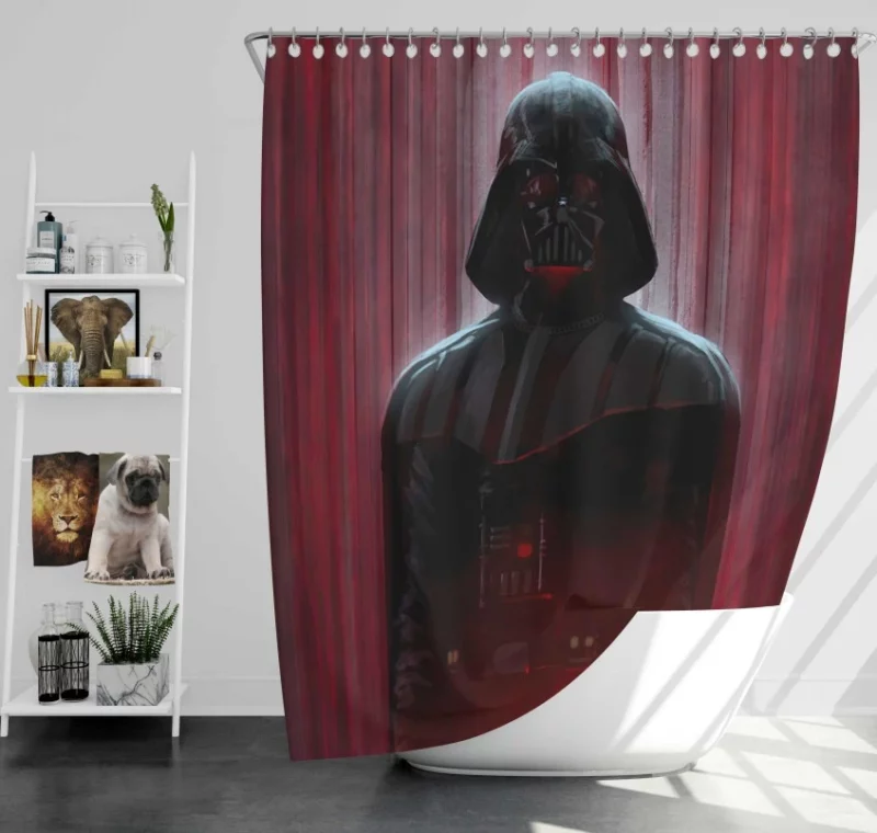 Star Wars Squadrons Super Bath Shower Curtain