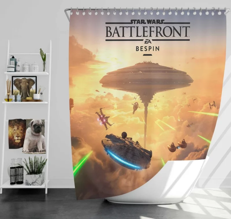 Star Wars X Mad Max Sci Fi Darth Vader Sword Warrior Bath Shower Curtain