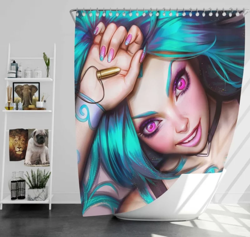 Sylas The Unshackled League Of Legends Bath Shower Curtain