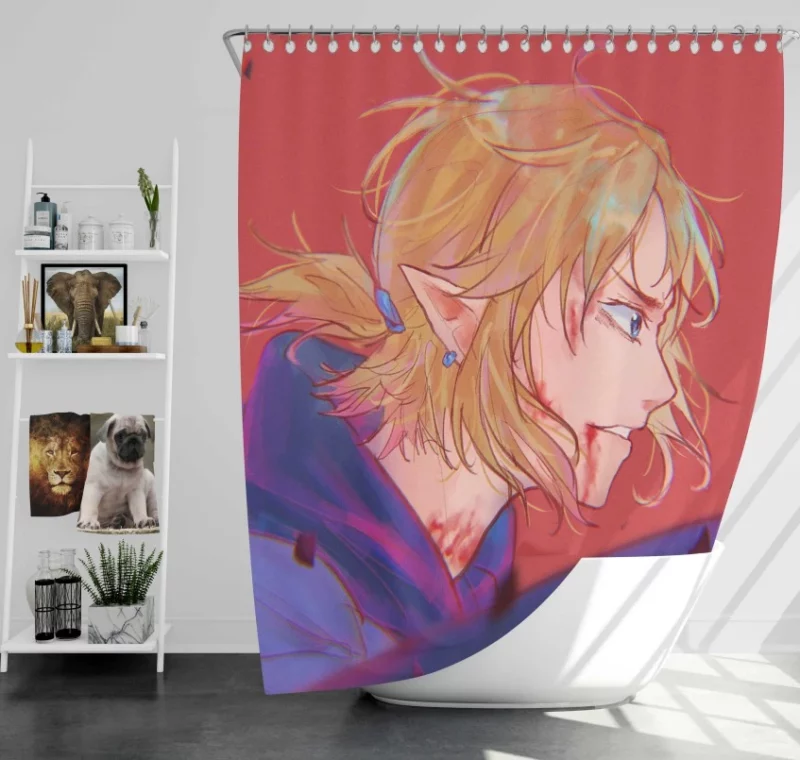 The Legend Of Zelda Breath Of The Wild Zelda Link Urbosa Mipha Revali Daruk Bath Shower Curtain