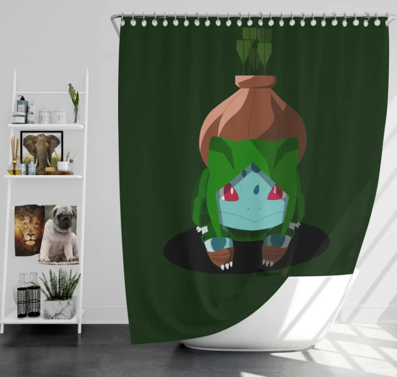 The Power Of Us Pokémon Pikachu Eevee Pichu Togepi Sudowoodo Staryu Chansey Phanpy Xatu Heracross Tyrogue Marill Smoochum Totodile Pokémon Bath Shower Curtain