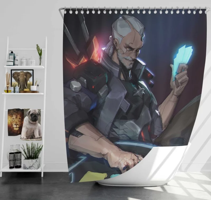 The Witcher 3 Wild Hunt Geralt Of Rivia Dandelion Bath Shower Curtain